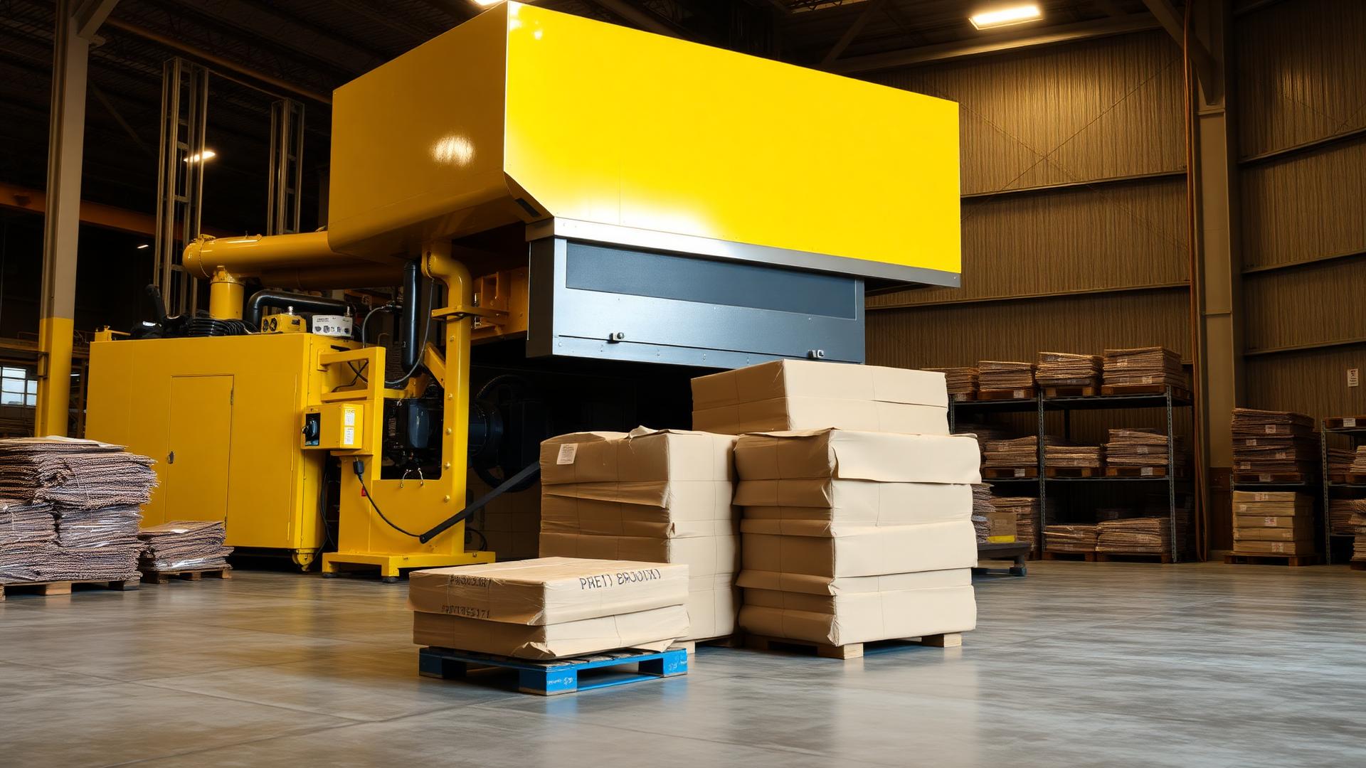 Industrial baler